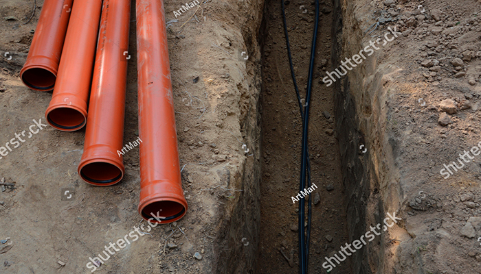 Пластиковые трубы для наружной канализации 5